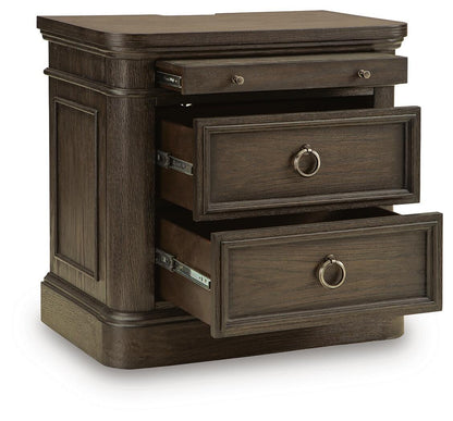 Wickenger Two Drawer Night Stand