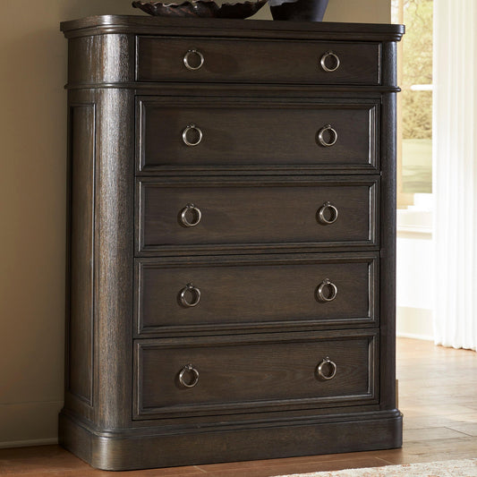 Wickenger Five Drawer Chest