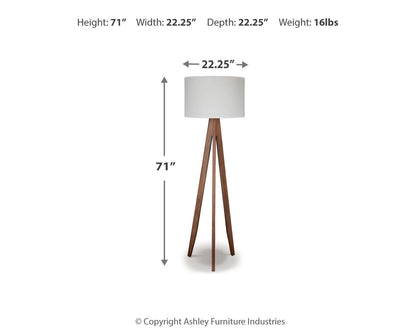 Dallson Wood Floor Lamp (1/CN)